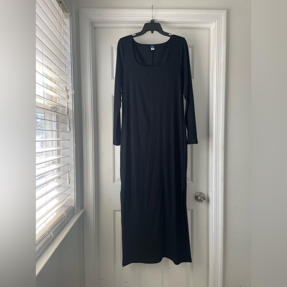 Old Navy Ribbed Long Sleeve Dress